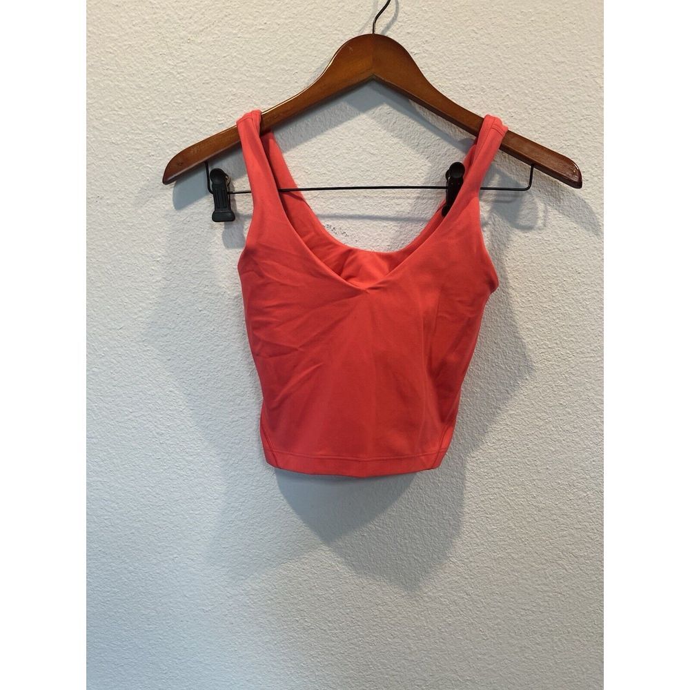 Lululemon Athletica Vibrant Pink Tank Top